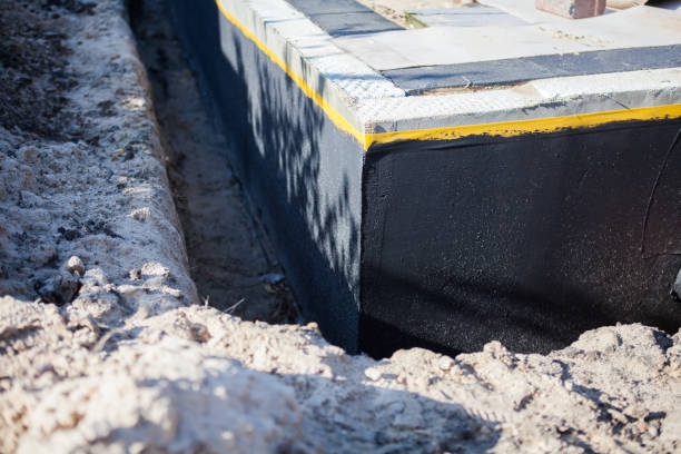 Professional Waterproofing technician working in Milladore, WI